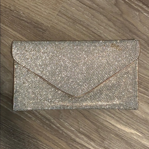 Steve Madden Handbags - Steve Madden sparkly clutch